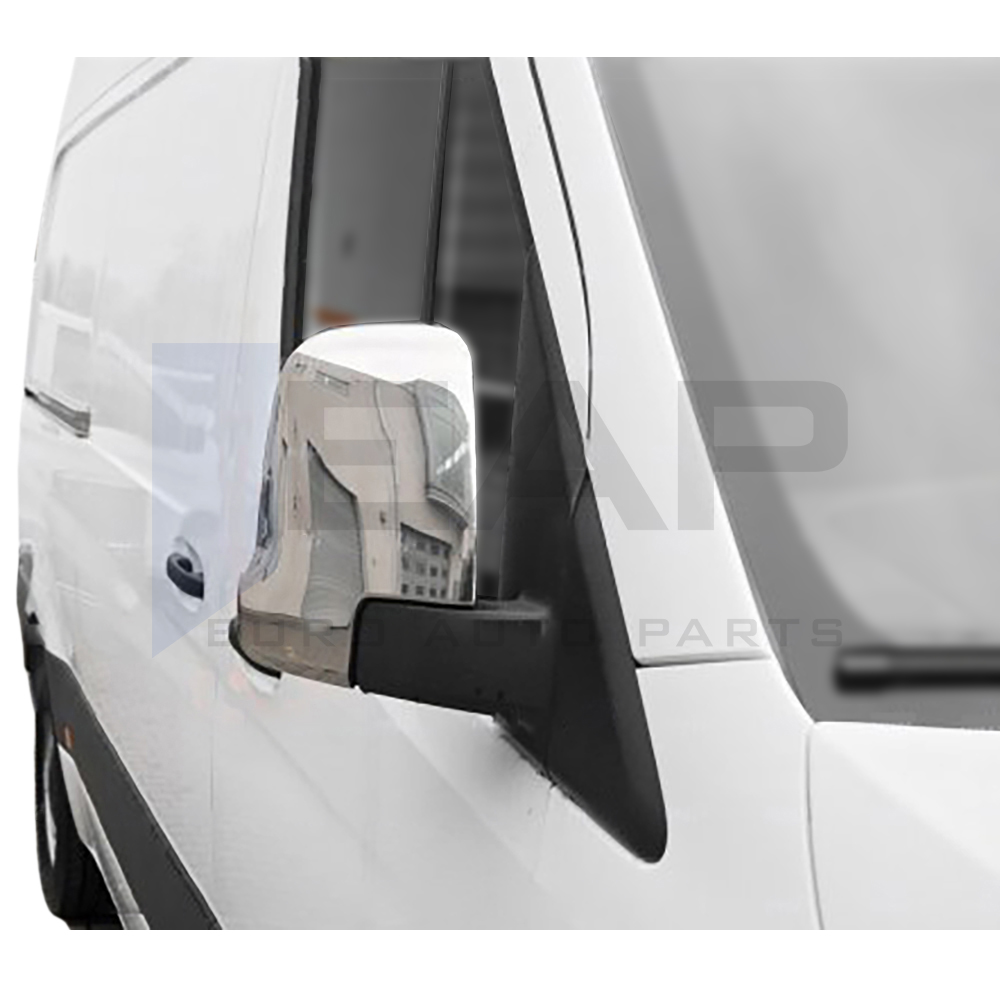 Mirror Cover - 2 Pcs - Stainless Steel