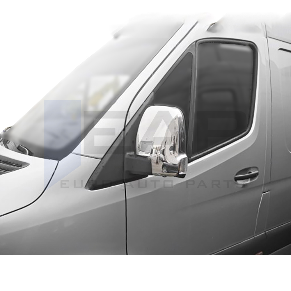 Mirror Cover - 2 Pcs - Stainless Steel