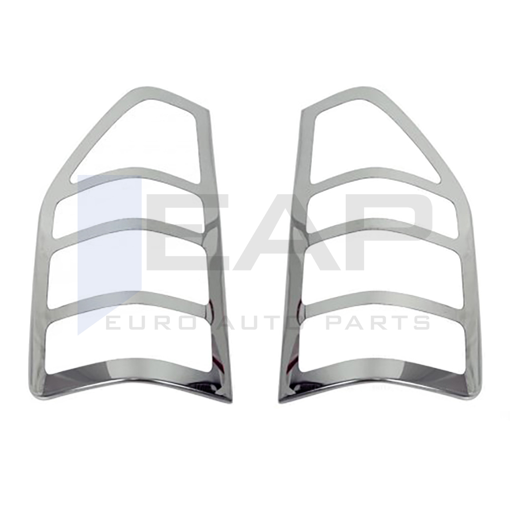 Tail Light Frame - 2 Pcs - Stainless Steel