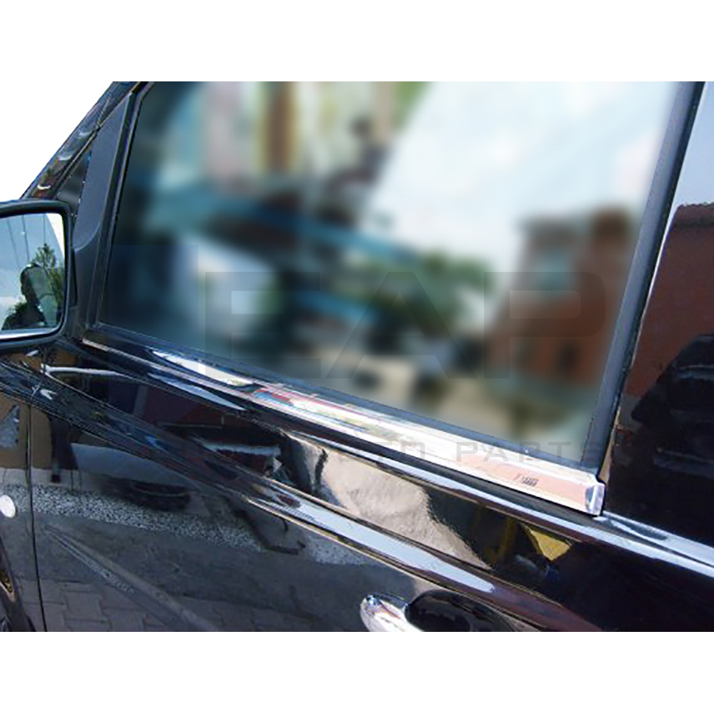 Window Frame Garnish - 2 Pcs - Stainless Steel