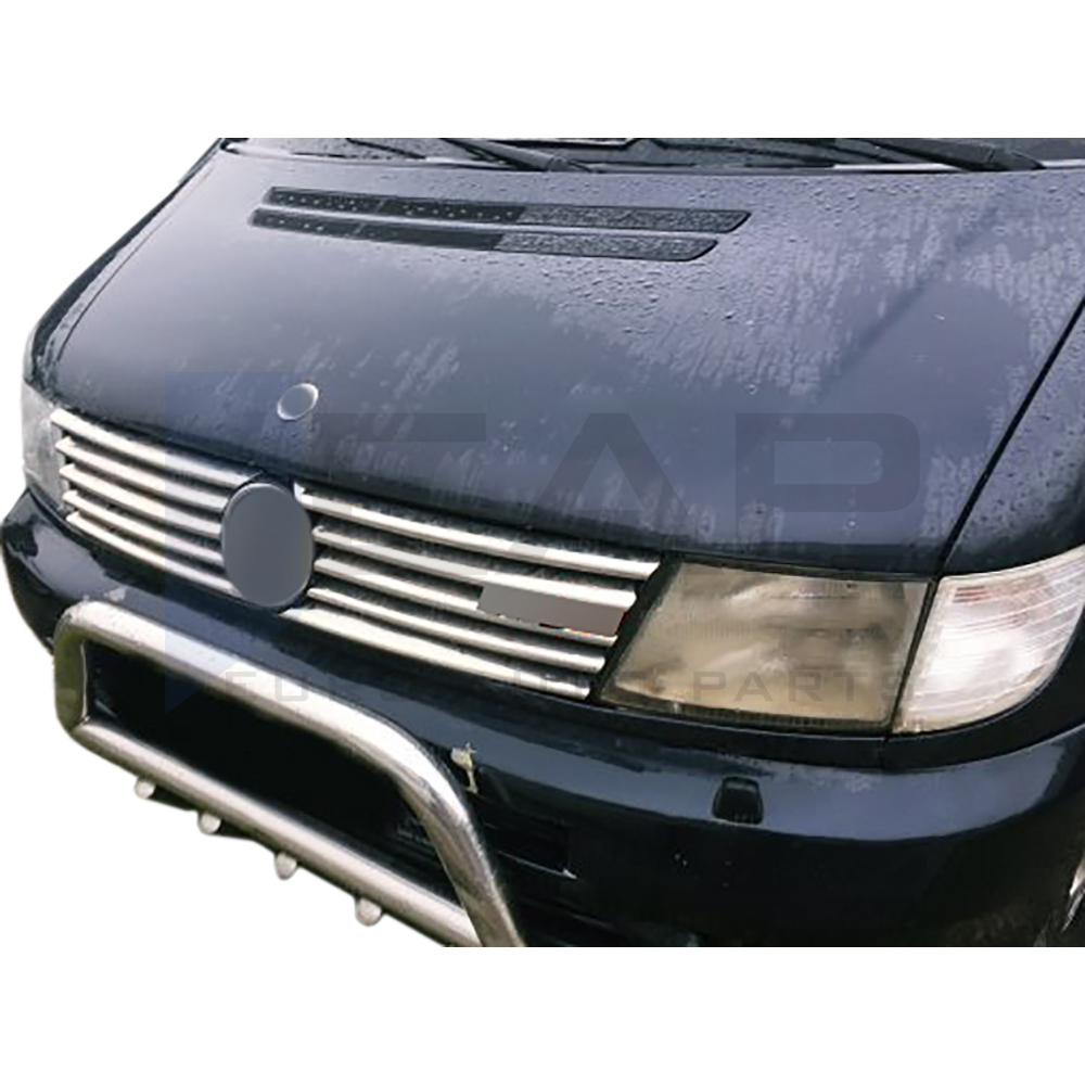 Front Grille - 10 Pcs - Stainless Steel