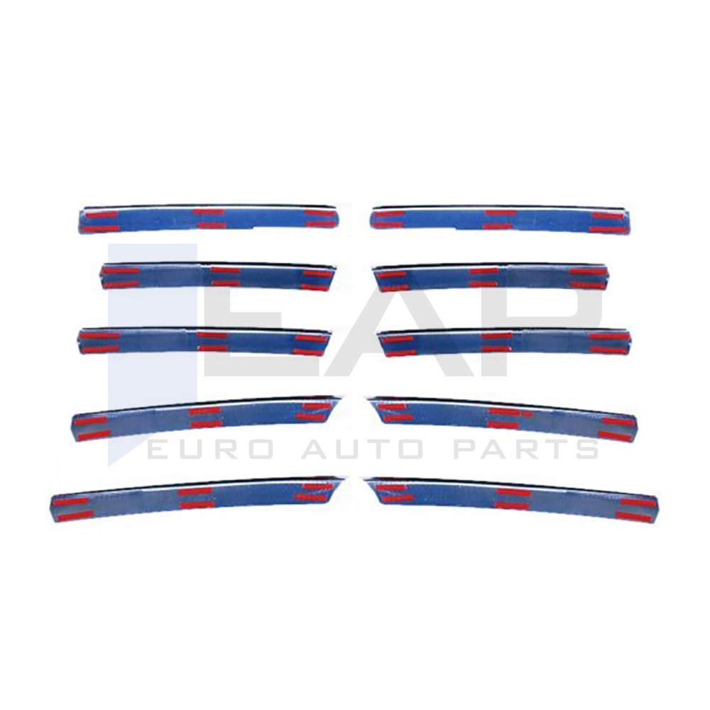 Front Grille - 10 Pcs - Stainless Steel