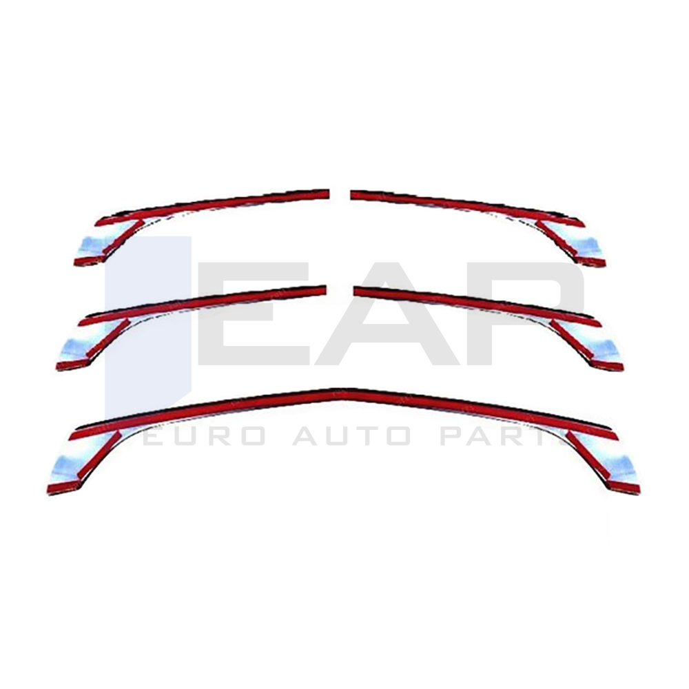 Front Grille - 5 Pcs - Stainless Steel