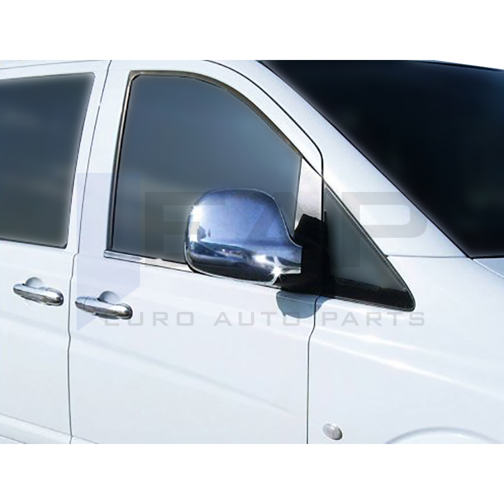 Mirror Cover - 2 Pcs - ABS Chrom