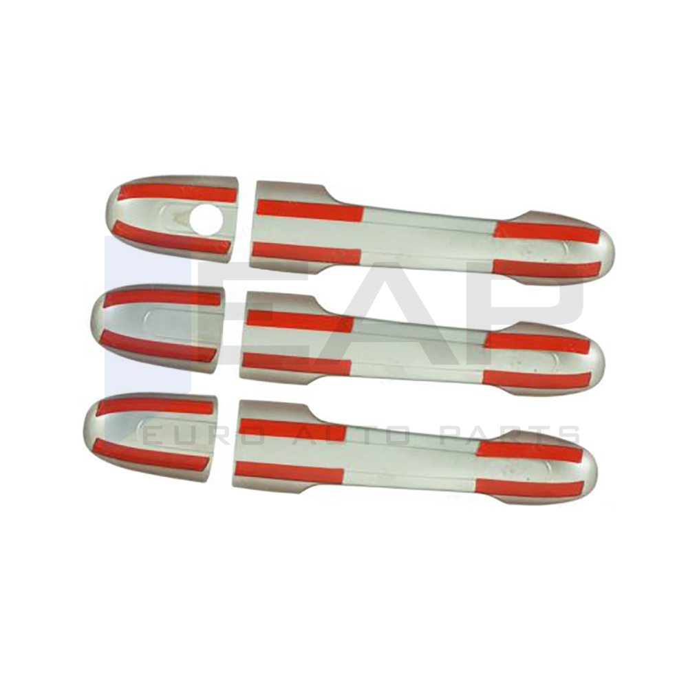 Door Handle Cover - 3 Doors - Stainless Steel