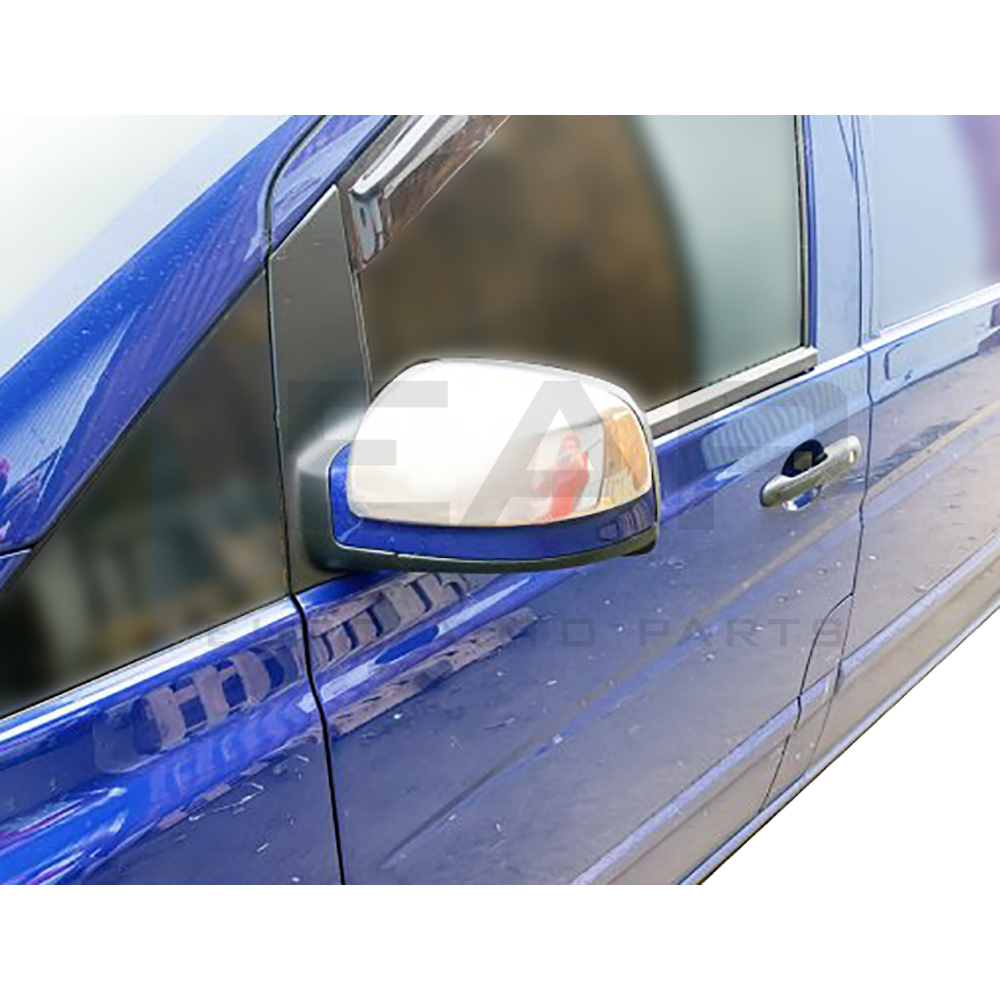 Mirror Cover - 2 Pcs - Stainless Steel