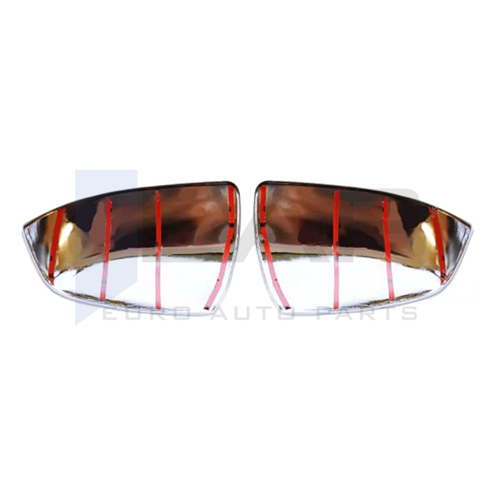 Mirror Cover - 2 Pcs - Stainless Steel