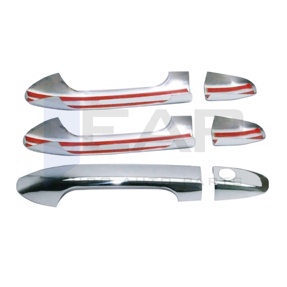 Door Handle Cover - 3 Doors - Stainless Steel