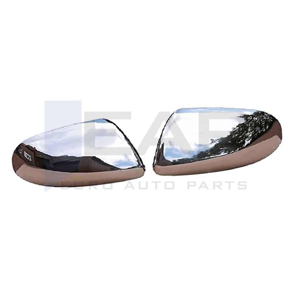 Mirror Cover - 2 Pcs - Stainless Steel