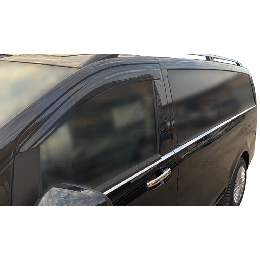 Side Door Trim (Short+Long Sachet - Single Slider) - 8 Pcs - Stainless Steel