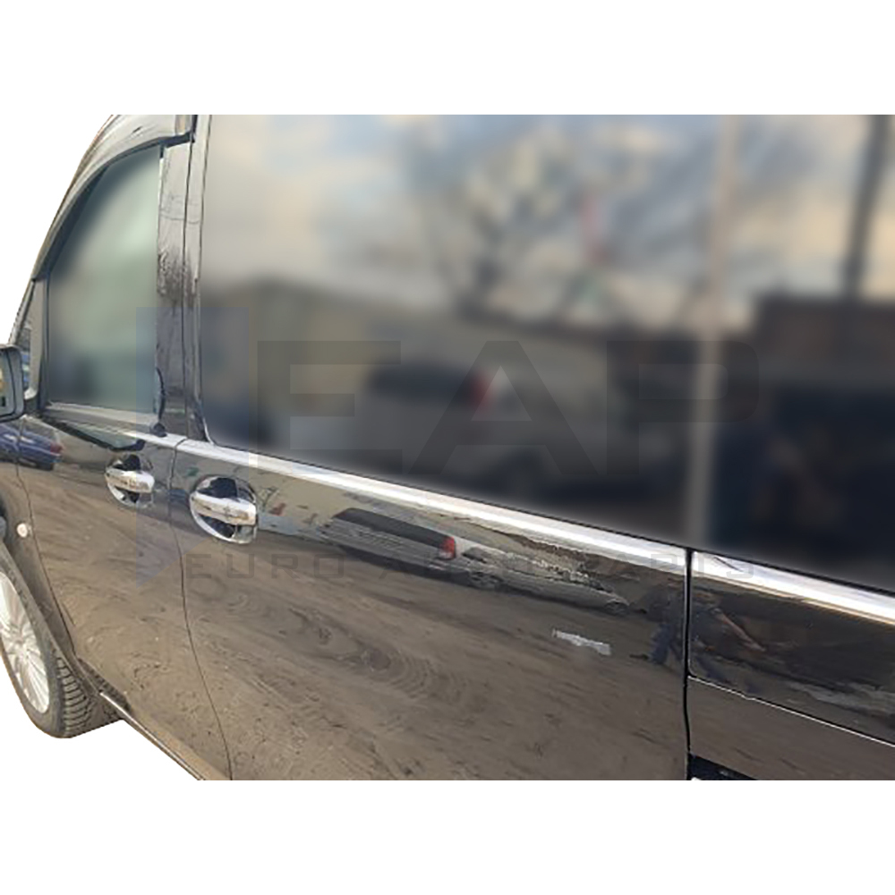 Side Door Trim (Short+Long Sachet - Double Slider) - 8 Pcs - Stainless Steel