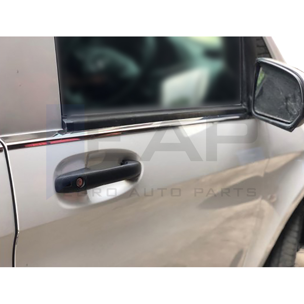 Side Door Trim (Extra Long Sachet - Double Slider) - 8 Pcs - Stainless Steel