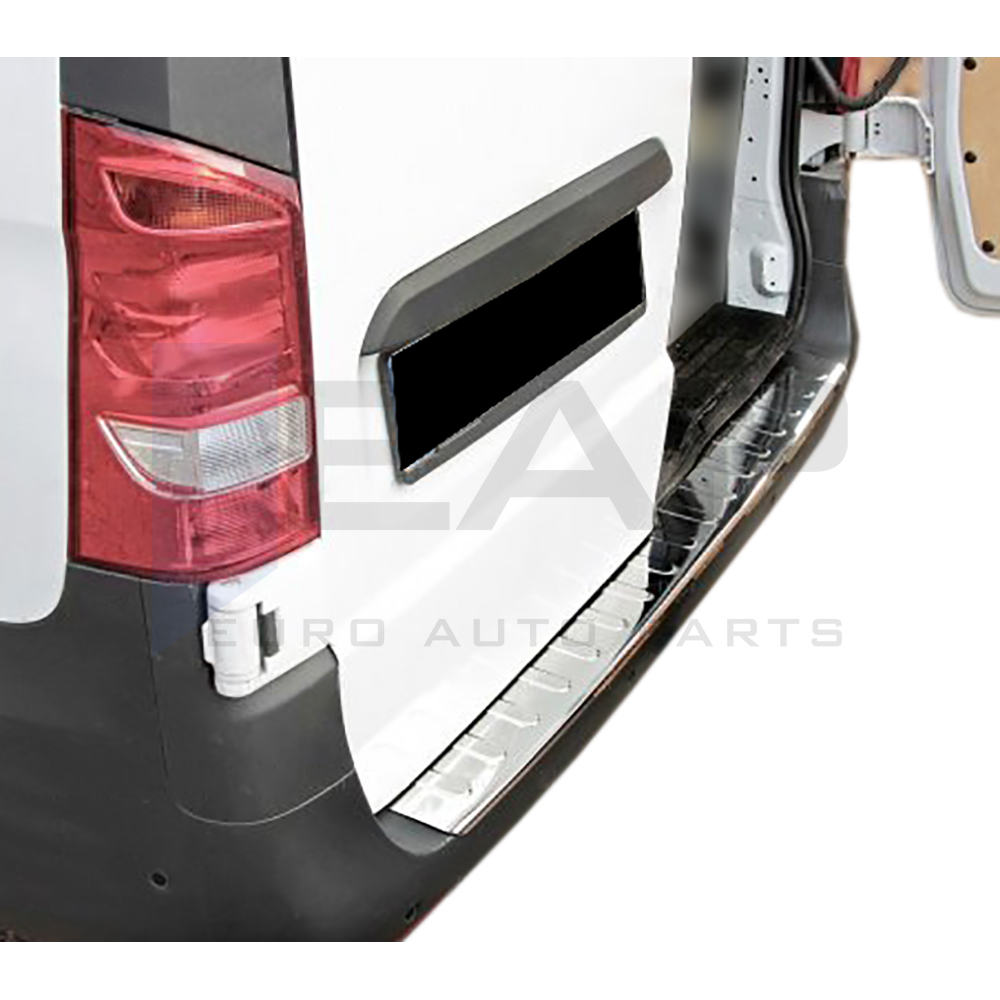 Rear Bumper Protector - Stainless Steel