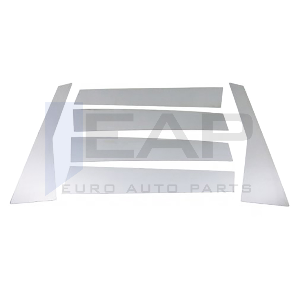 Door Post Set - 6 Pcs - Stainless Steel