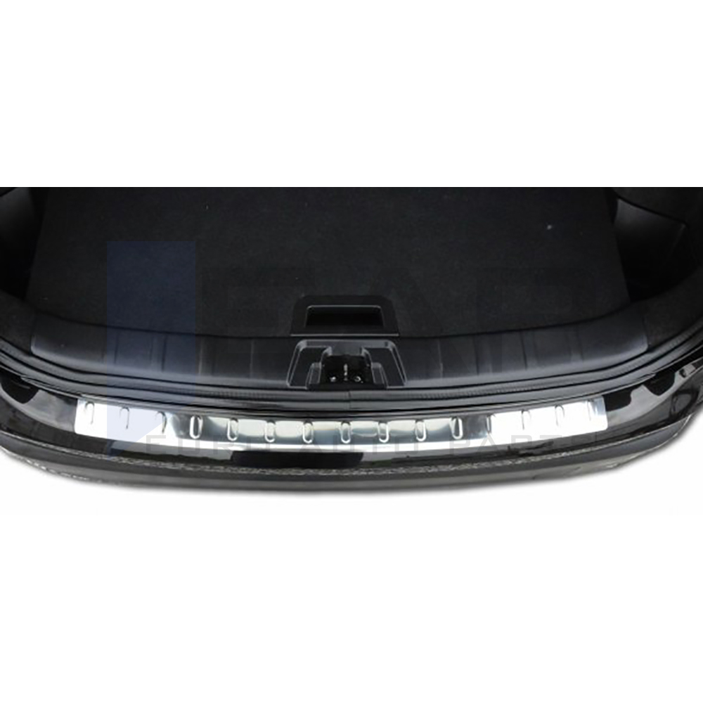 Rear Bumper Protector - Stainless Steel