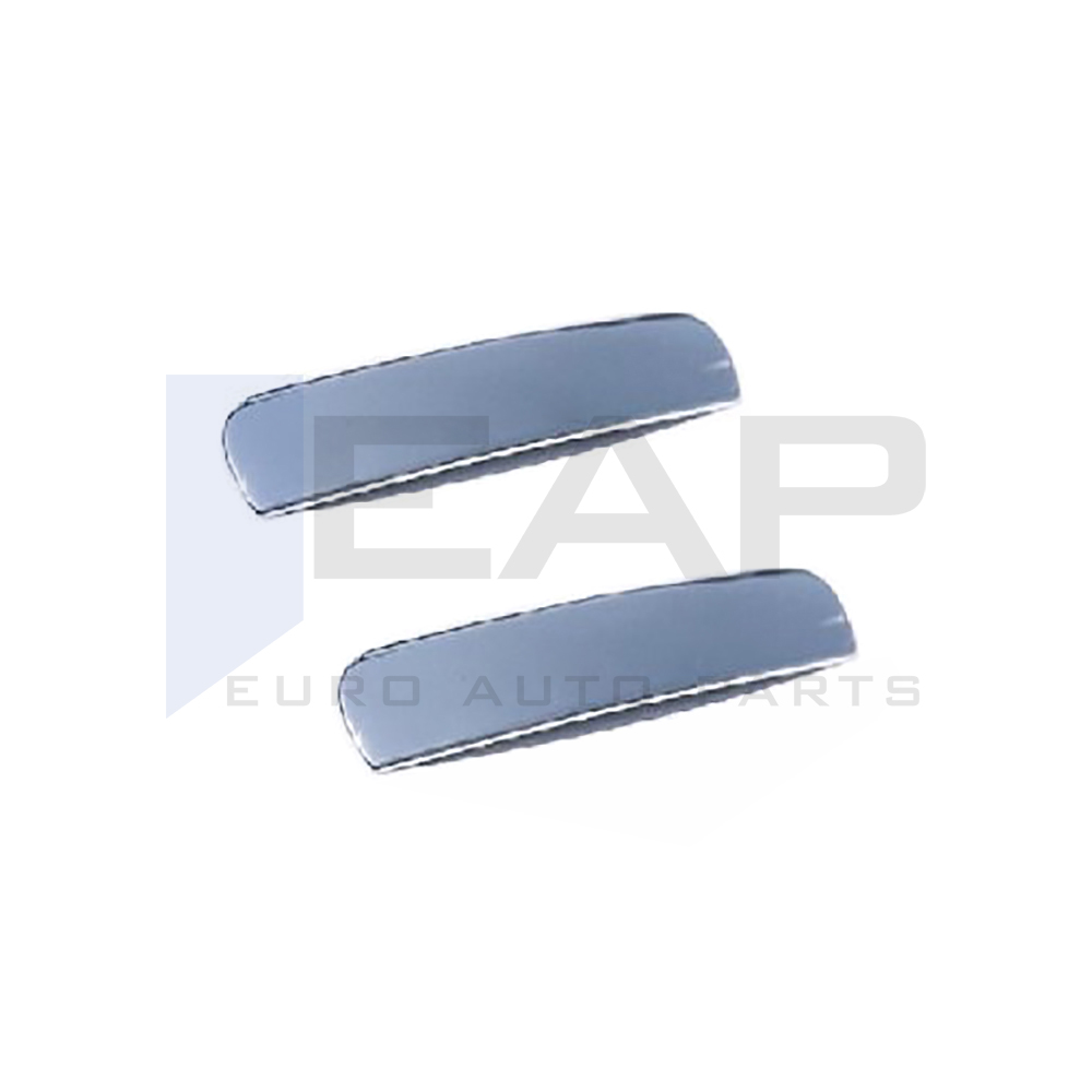 Door Handle Cover - 2 Doors - Stainless Steel