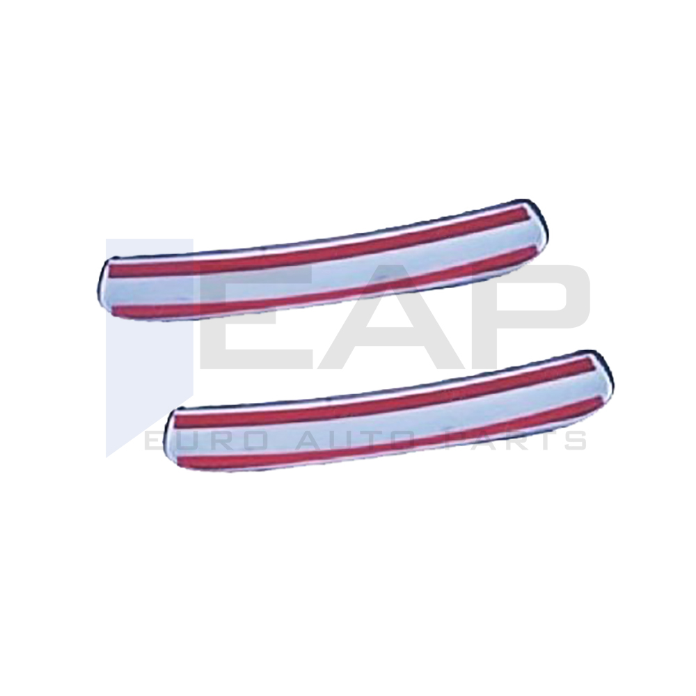 Door Handle Cover - 2 Doors - Stainless Steel
