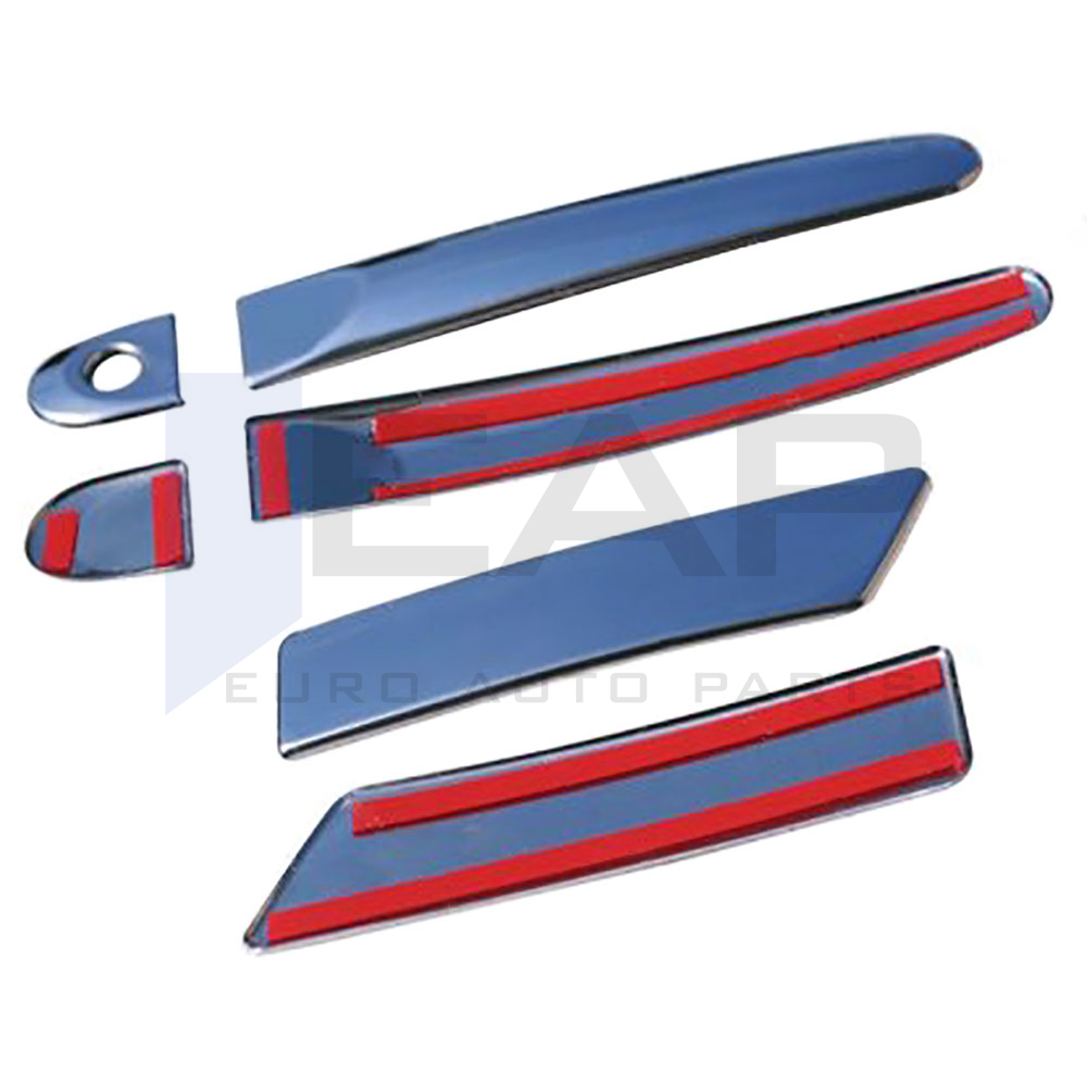 Door Handle Cover - 4 Doors - Stainless Steel