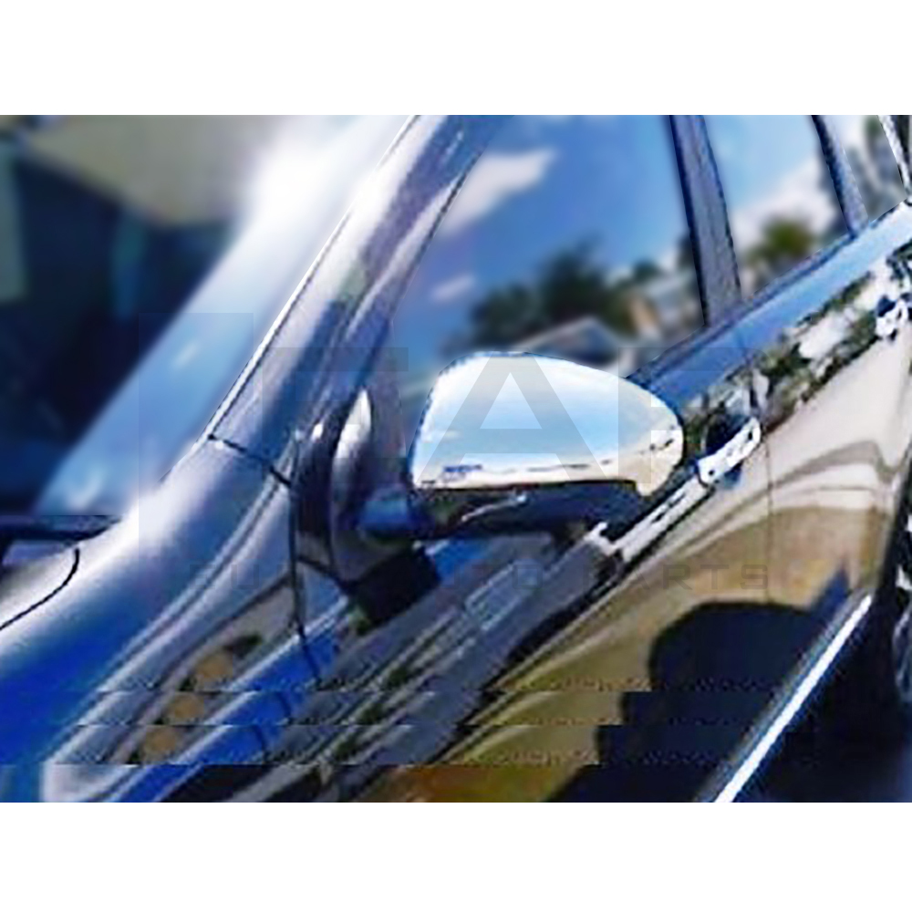 Mirror Cover - 2 Pcs - Stainless Steel