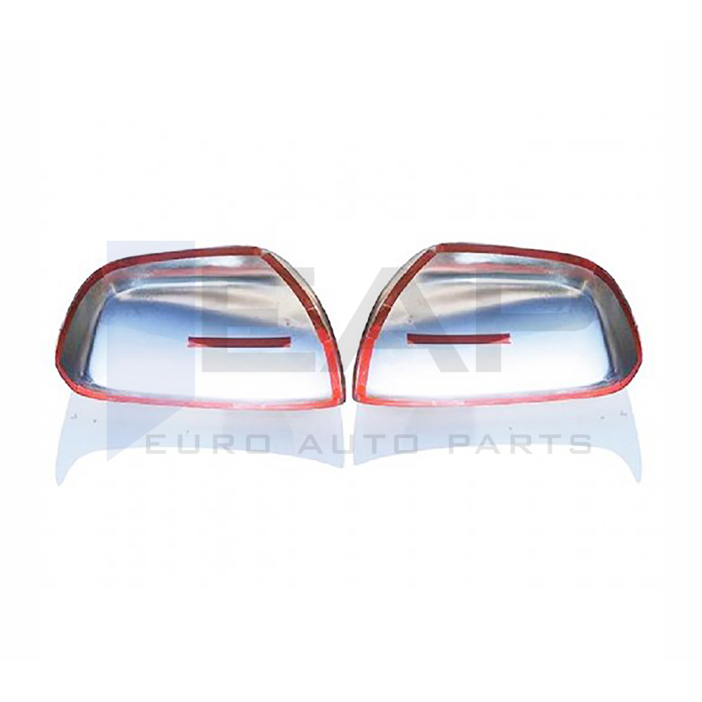 Mirror Cover - 2 Pcs - Stainless Steel
