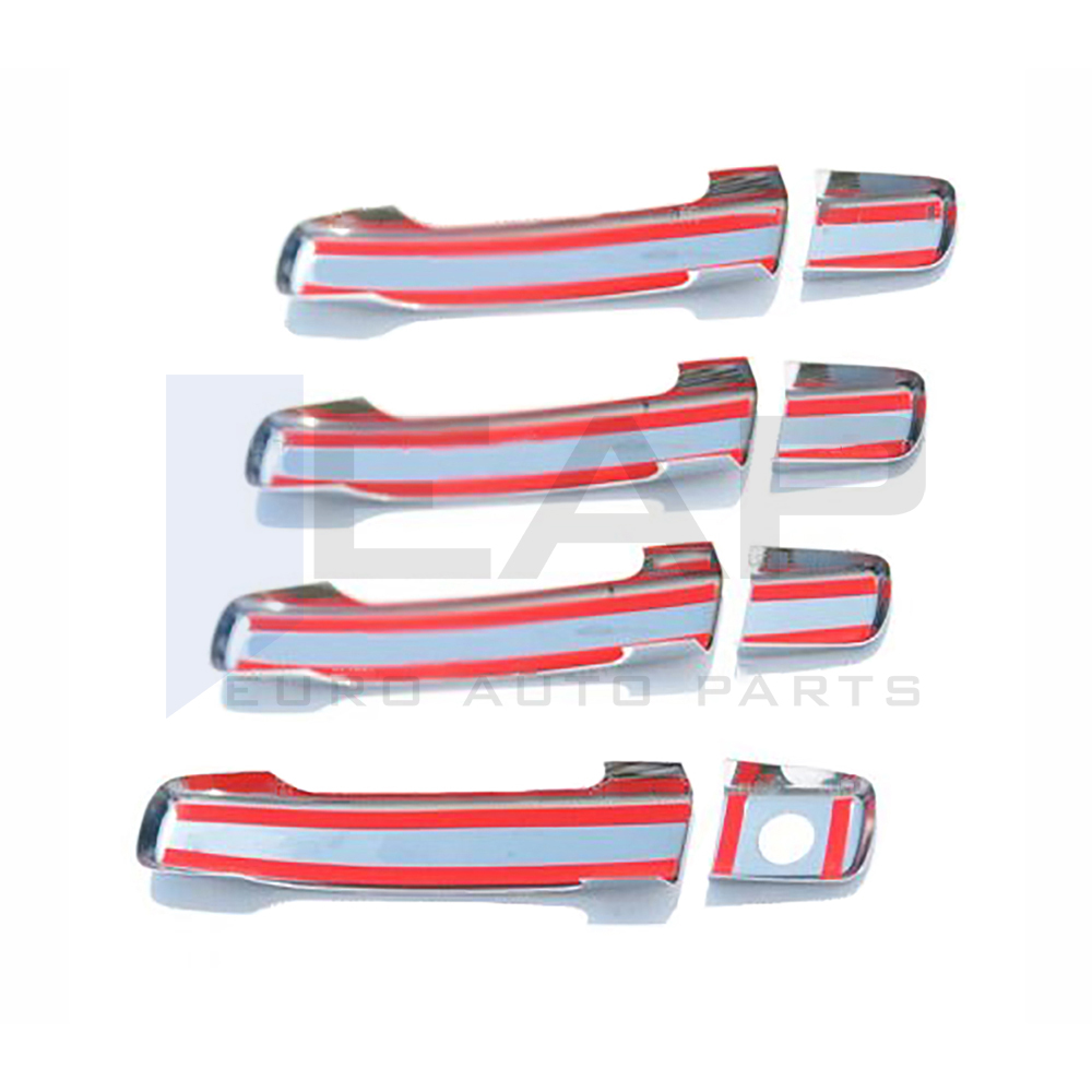 Door Handle Cover (Single Hole) - 4 Doors - Stainless Steel