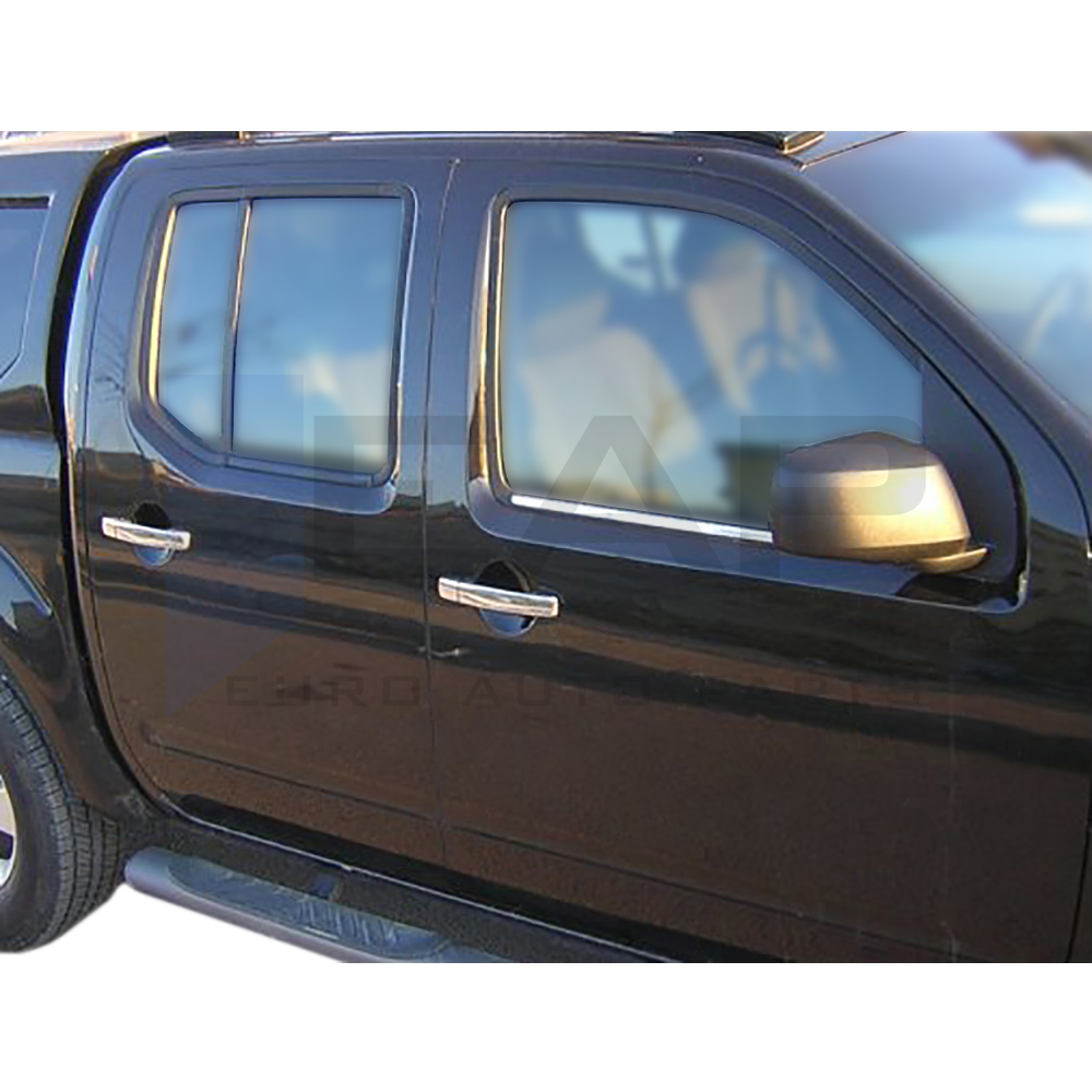 Door Handle Cover (Imperforate) - 4 Doors - Stainless Steel