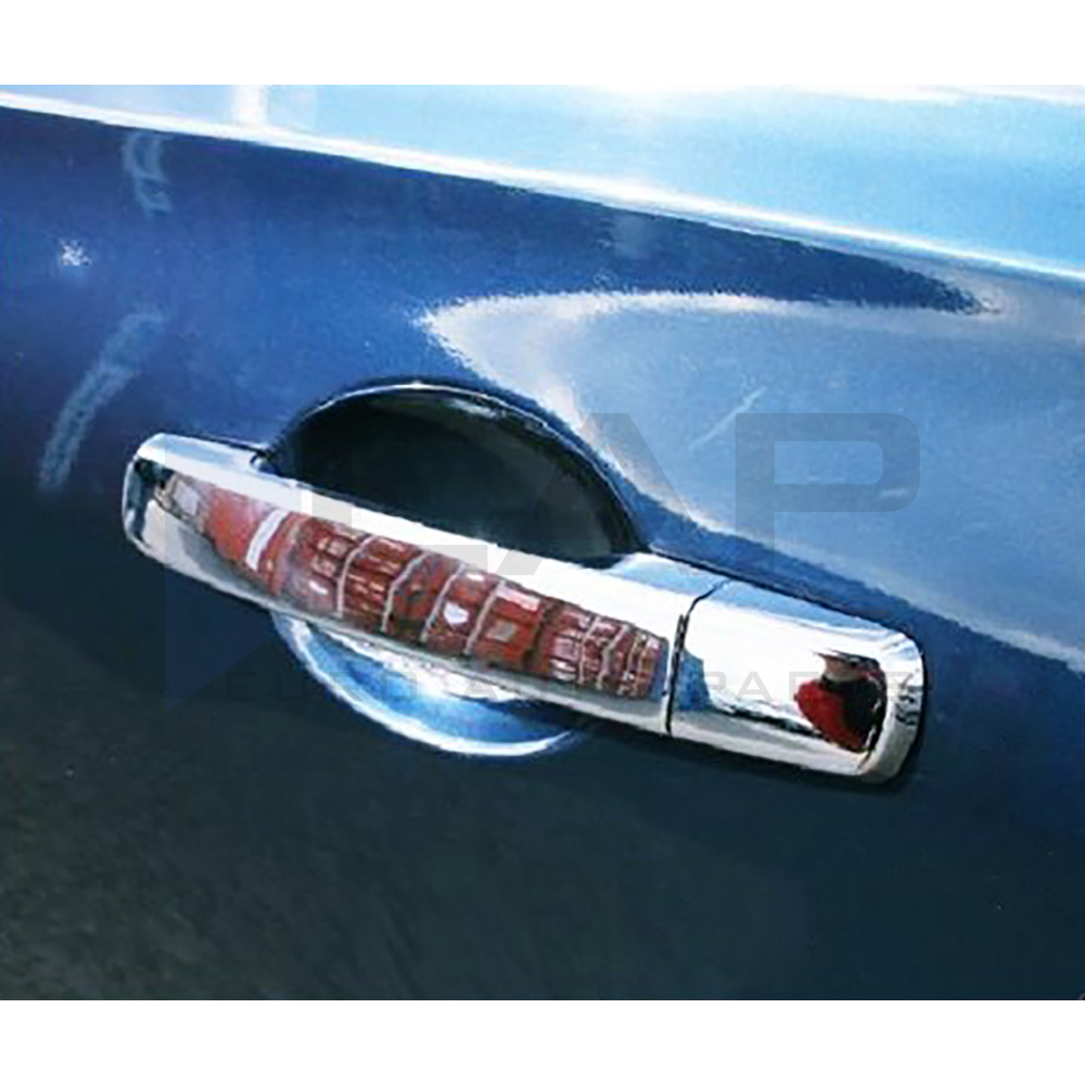 Door Handle Cover (Imperforate) - 4 Doors - Stainless Steel