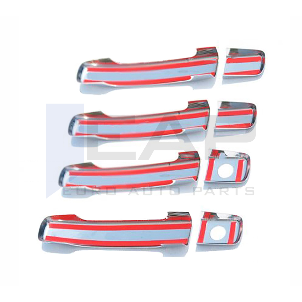 Door Handle Cover (Double Hole) - 4 Doors - Stainless Steel