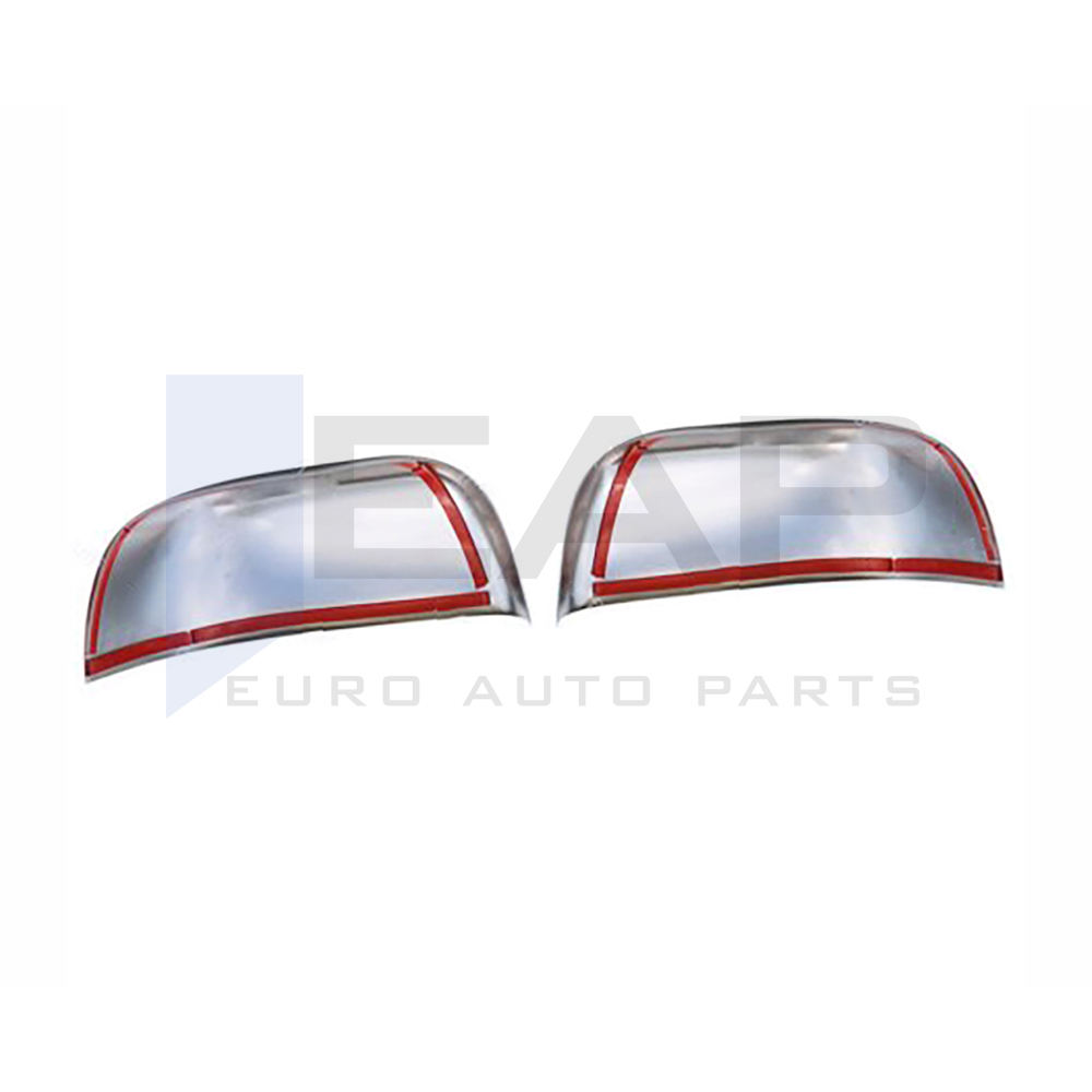 Mirror Cover - 2 Pcs - Stainless Steel