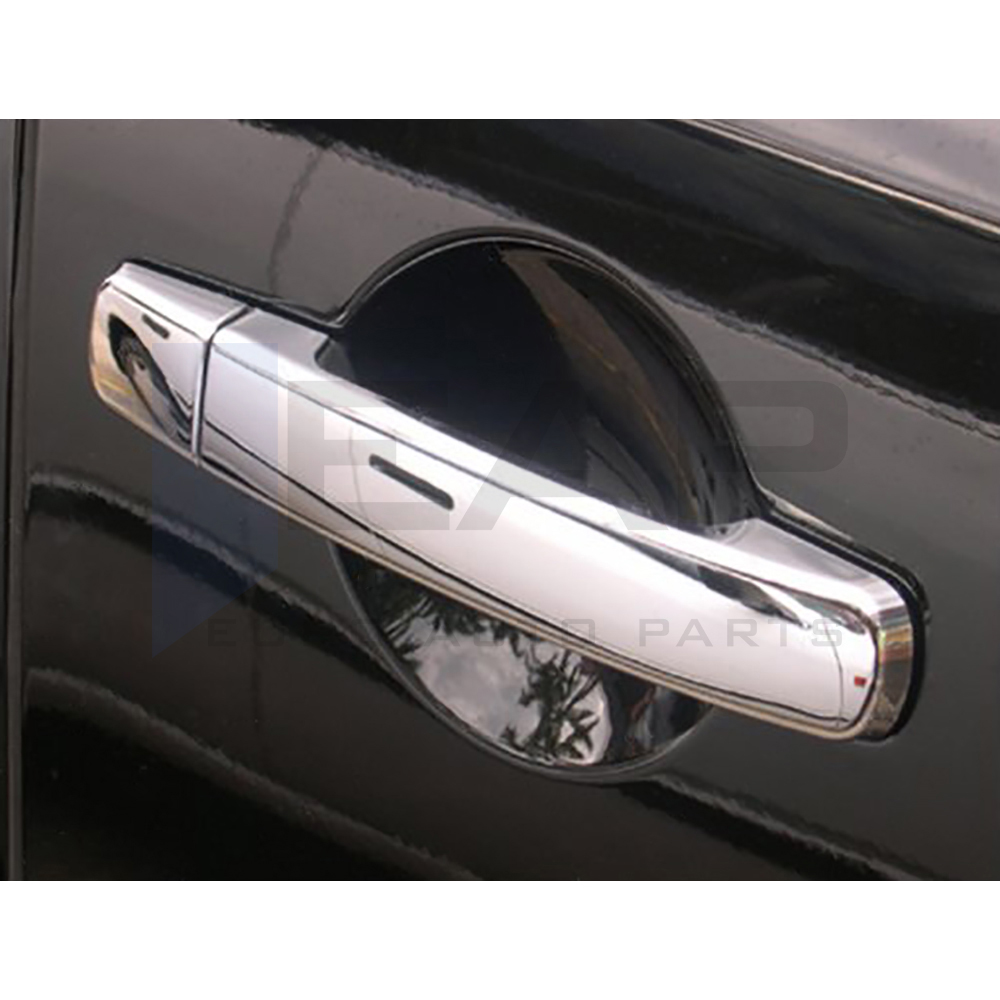 Door Handle Cover (Imperforate) - 2 Doors - Stainless Steel