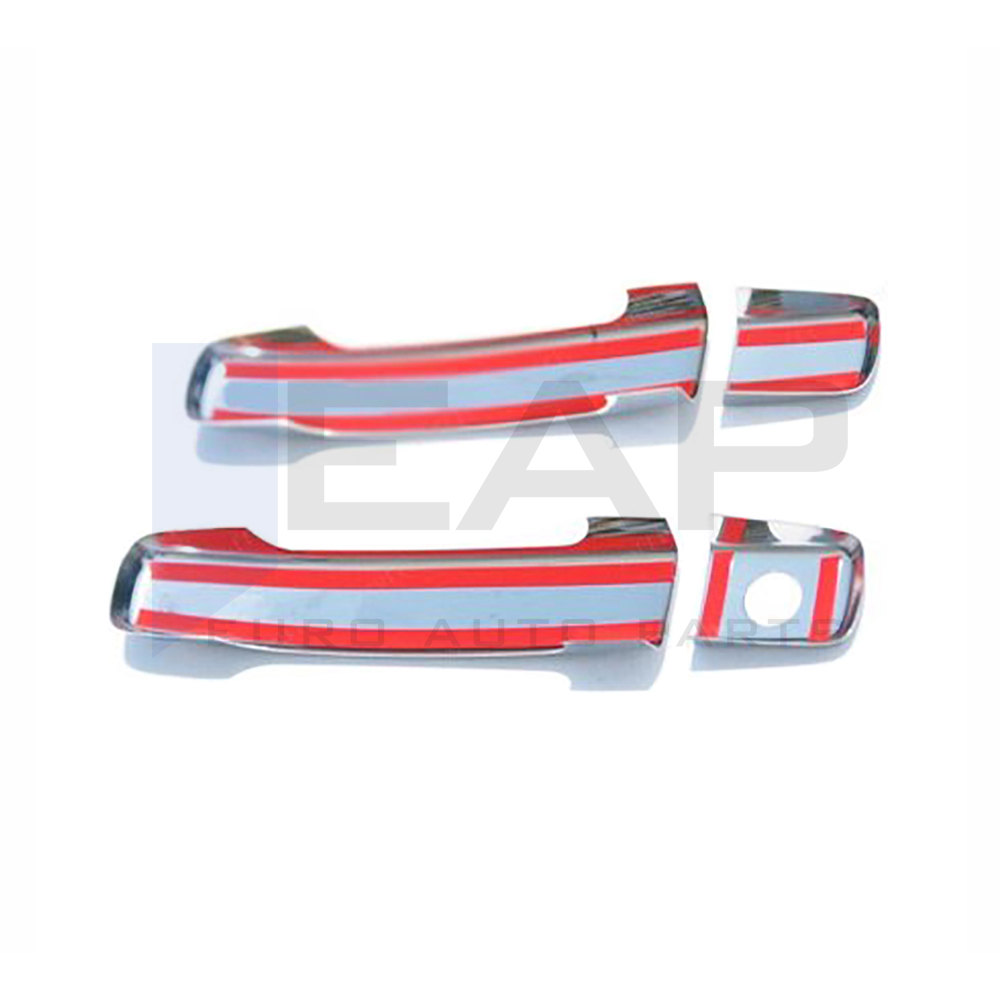 Door Handle Cover (Single Hole) - 2 Doors - Stainless Steel