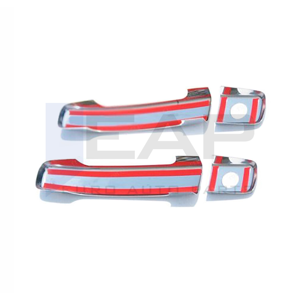 Door Handle Cover (Two Holes) - 2 Doors - Stainless Steel