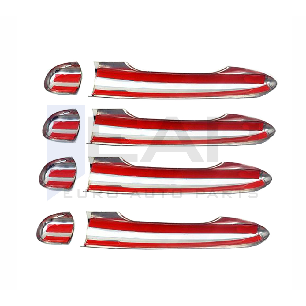 Door Handle Cover - 4 Doors - Stainless Steel