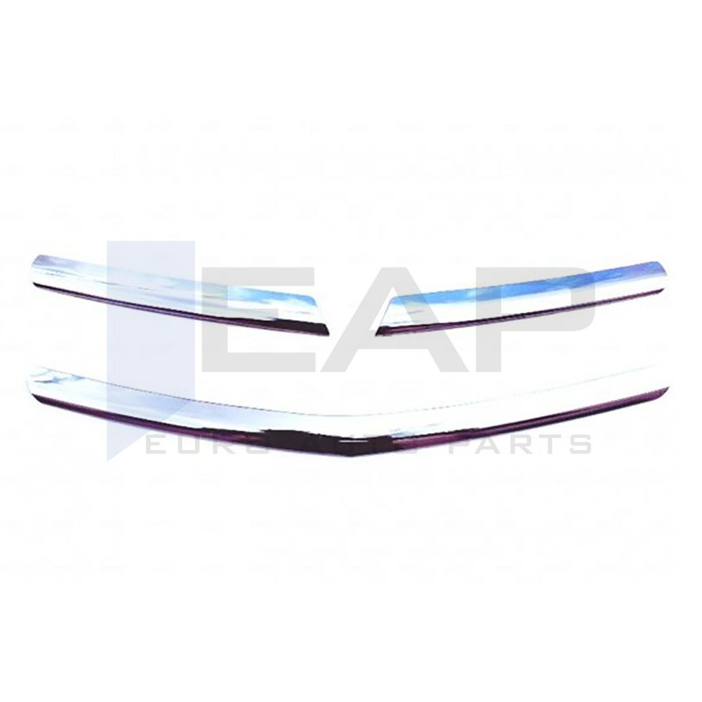 Front Grille - 3 Pcs - Stainless Steel