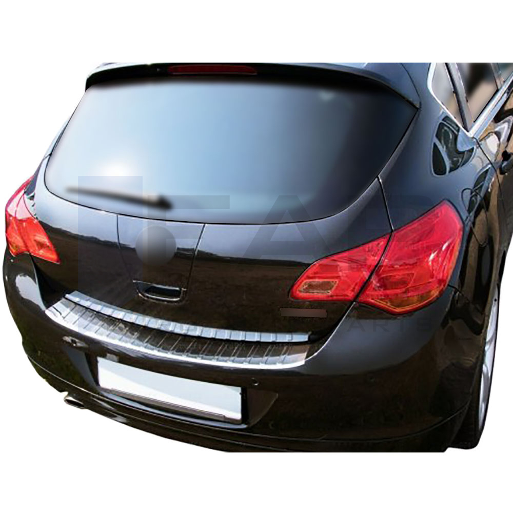 Rear Bumper Protector - Hb - Stainless Steel