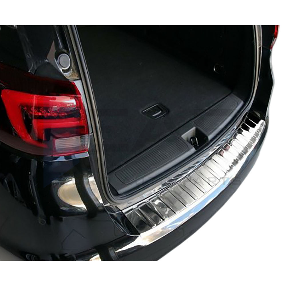 Rear Bumper Protector - Sw - Stainless Steel