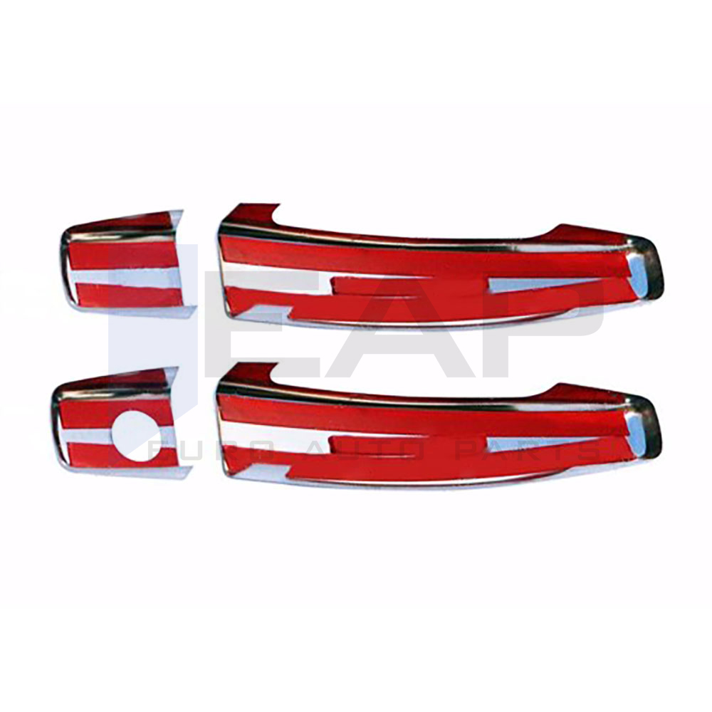 Door Handle Cover - 2 Doors - Stainless Steel