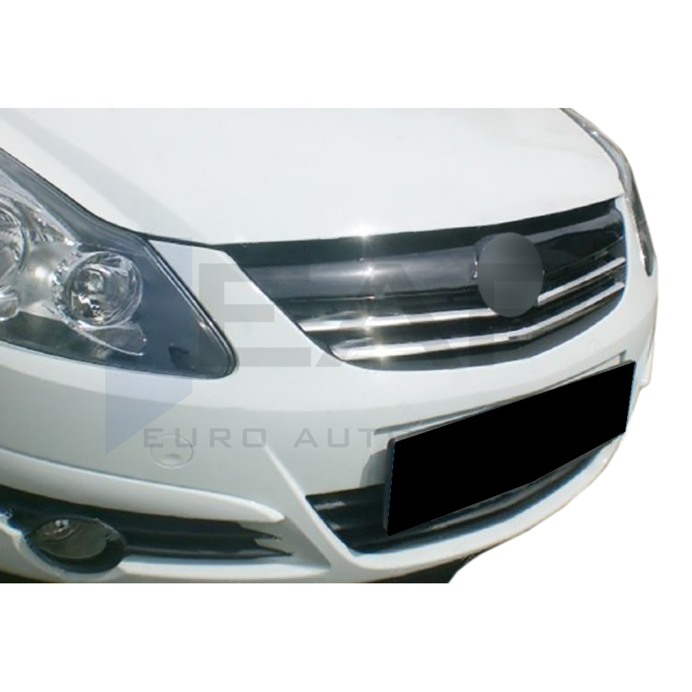 Front Grille - 3 Pcs - Stainless Steel