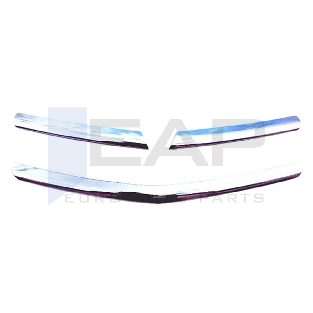 Front Grille - 3 Pcs - Stainless Steel