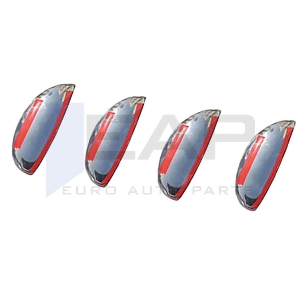 Door Handle Cover - 4 Doors - Stainless Steel