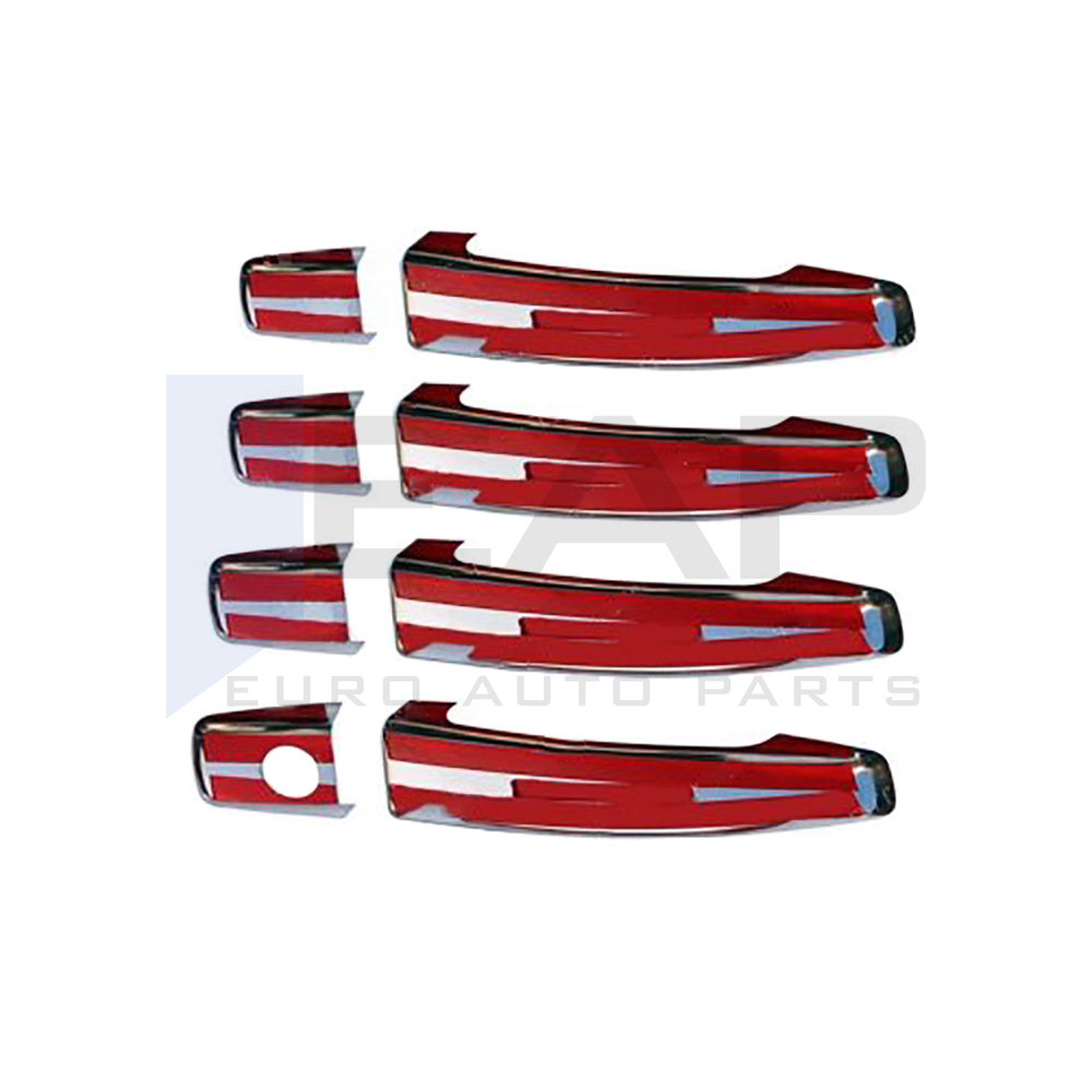 Door Handle Cover - 4 Doors - Stainless Steel