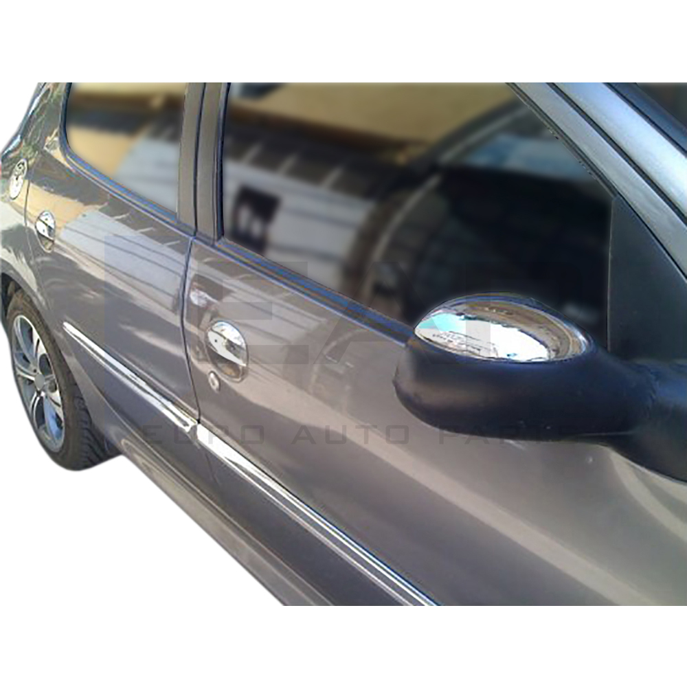 Mirror Cover 2 Pcs - Stainless Steel