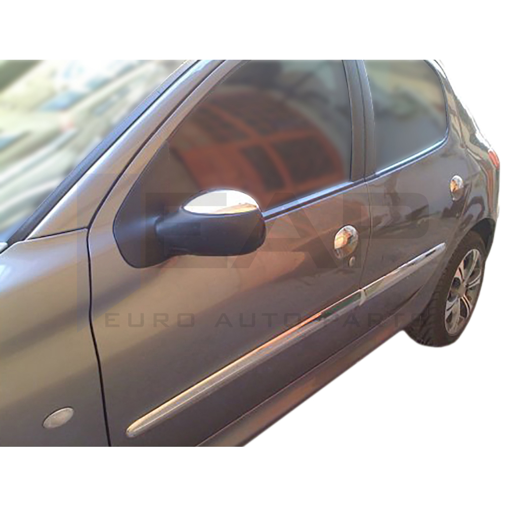 Mirror Cover 2 Pcs - Stainless Steel
