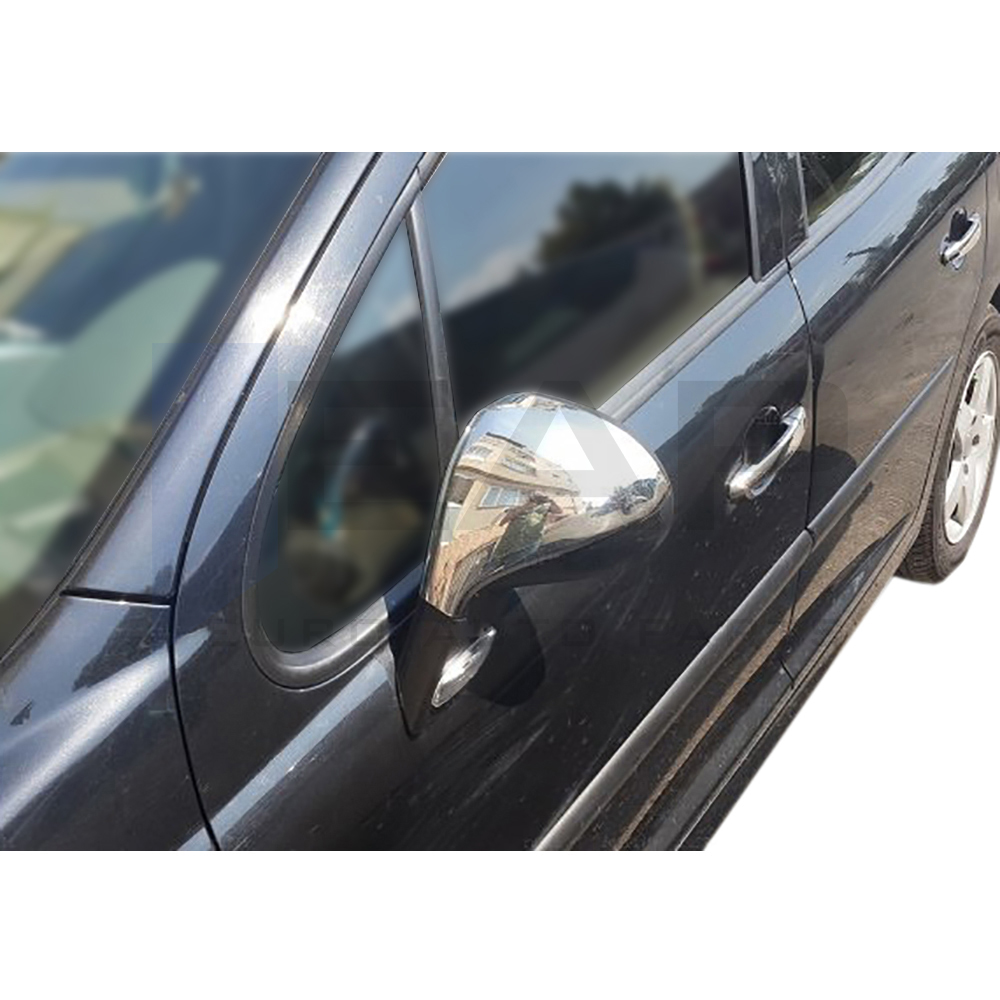 Mirror Cover 2 Pcs - Stainless Steel
