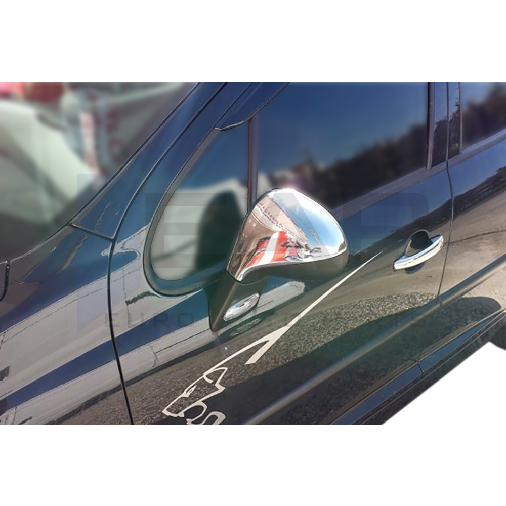 Mirror Cover 2 Pcs - Stainless Steel