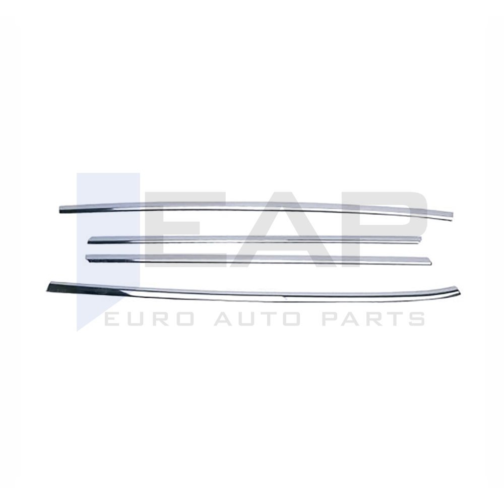 Window Frame Garnish - 4 Pcs - Stainless Steel