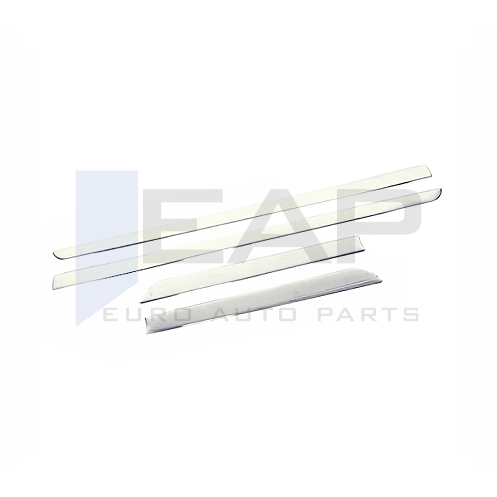 Side Door Trim - 4 Pcs - Stainless Steel