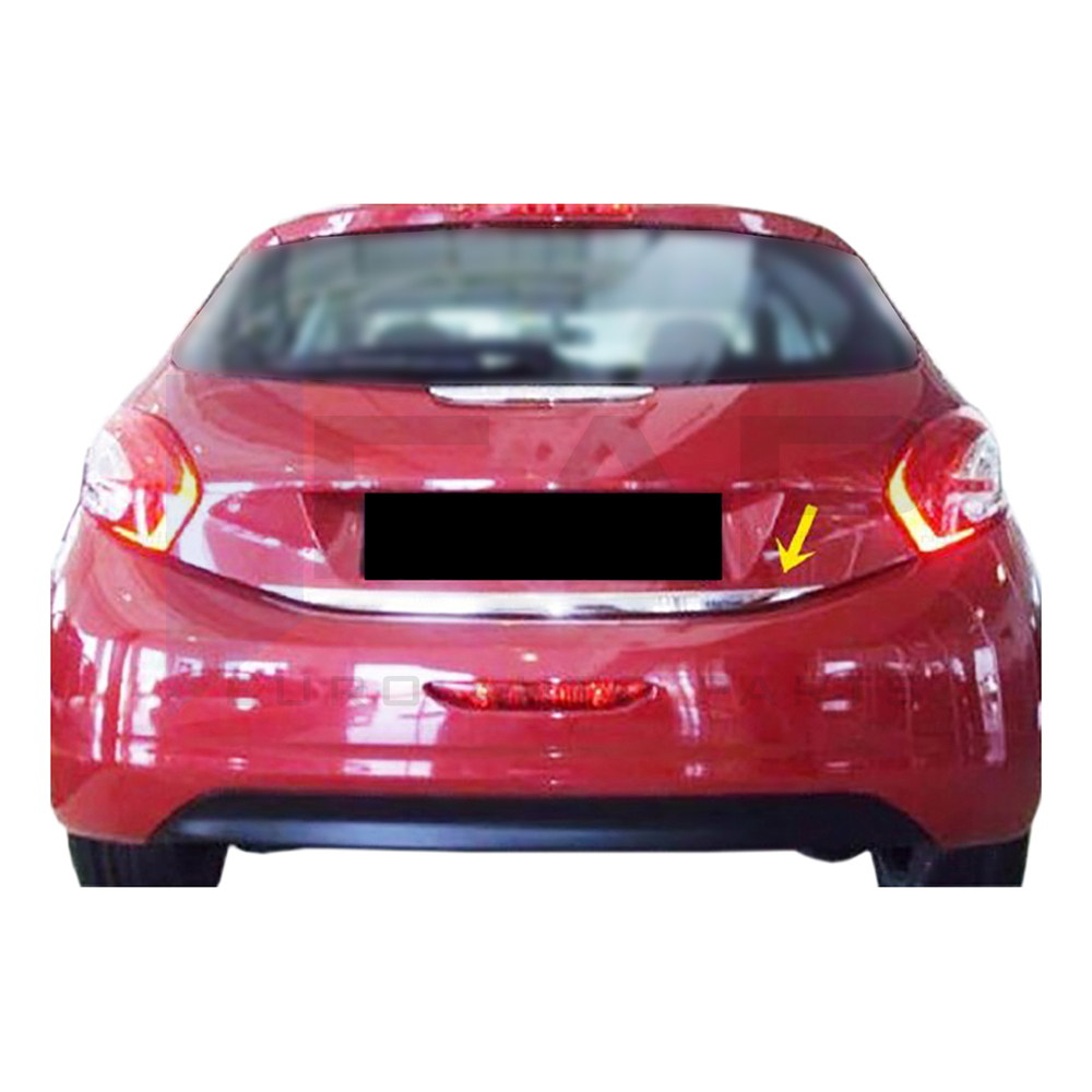 Trunk Lid Trim - Stainless Steel