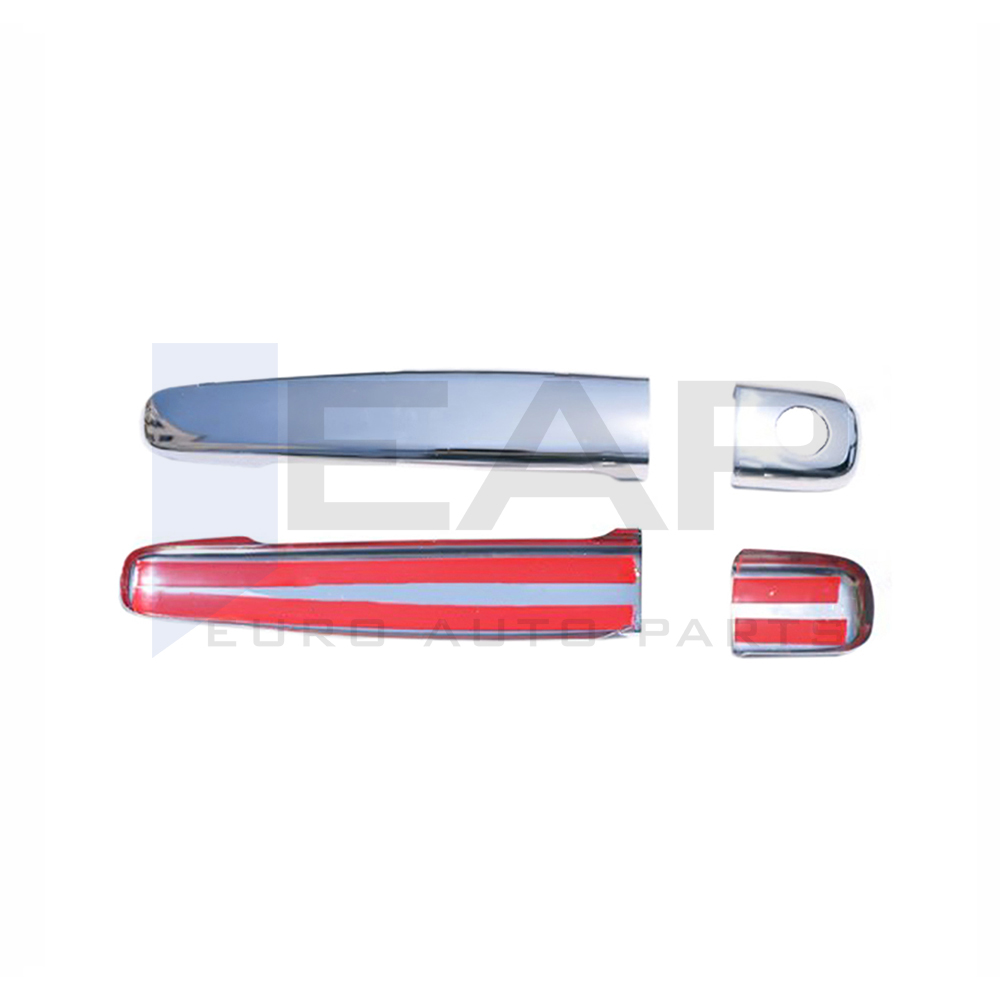 Door Handle Cover - 2 Doors - Stainless Steel