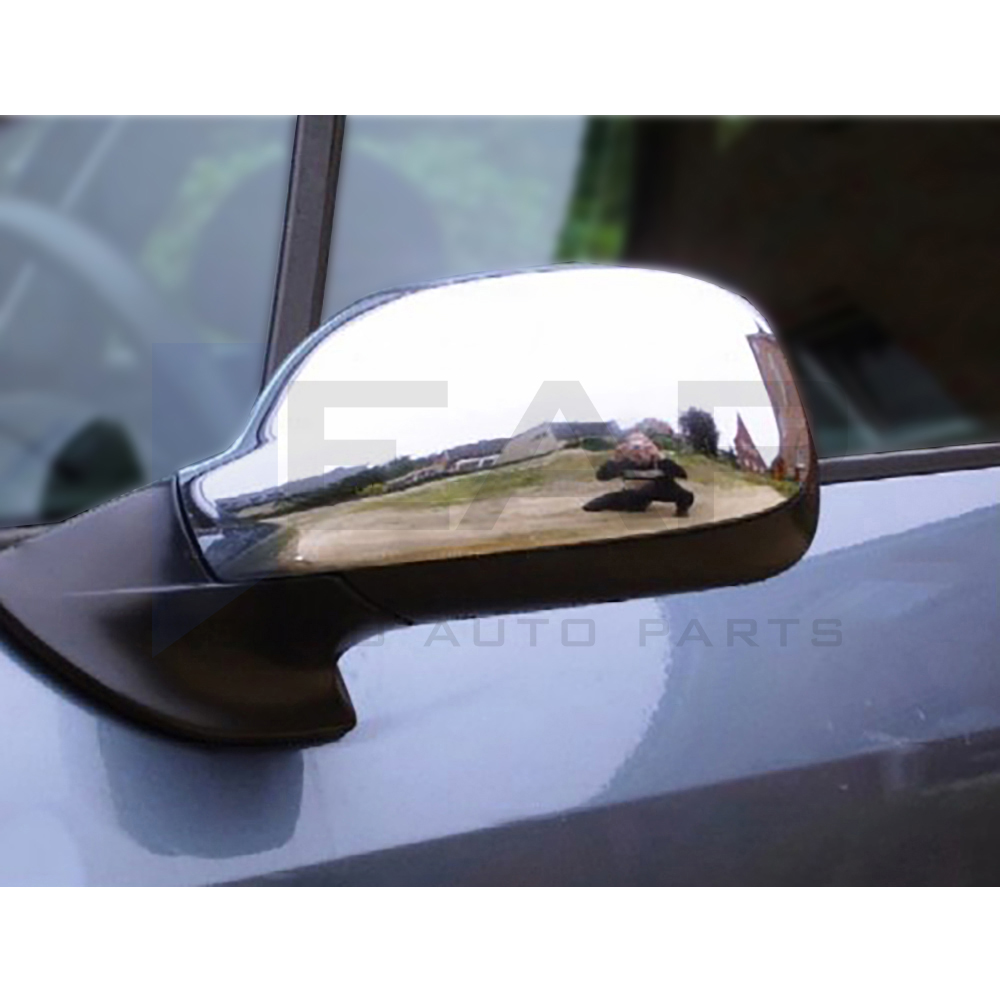 Mirror Cover 2 Pcs - Stainless Steel